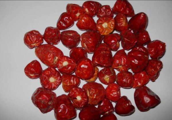 Round Red chilli whole | Sabat Desi gol Lal mirch | 250g