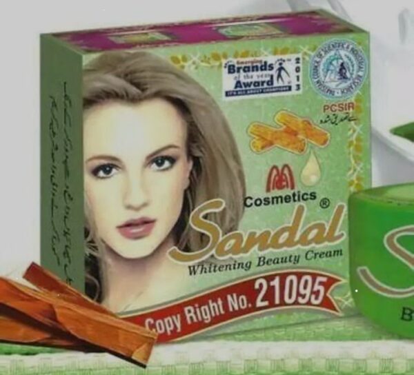 sandal cream / 1 dabbi - Image 4